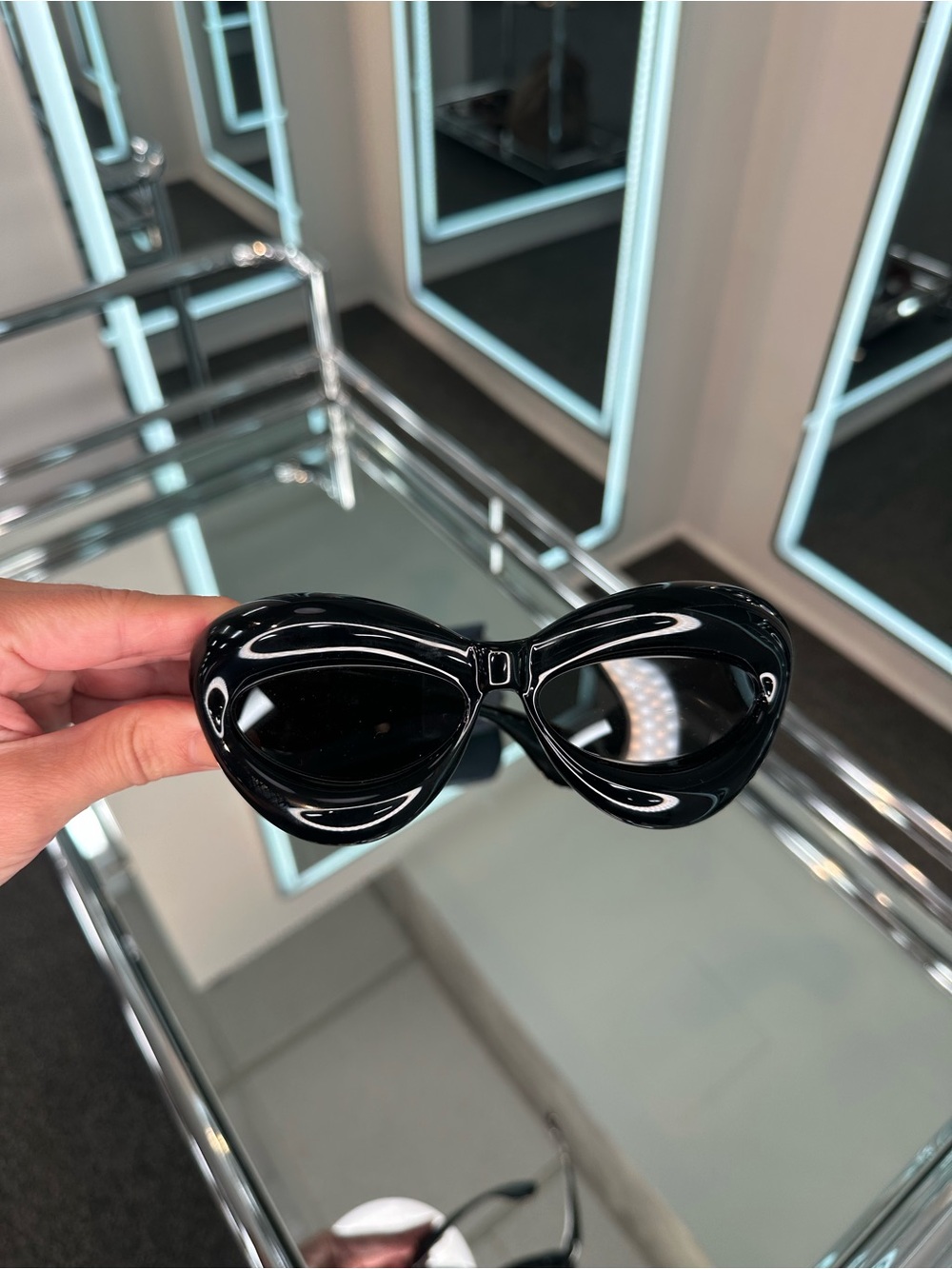 Loewe Inflated Cat-Eye Sunglasses